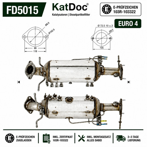 Dpf partikelfilter mazda - partikelfilter,
