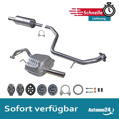 Komplette auspuffanlage kat - ab,