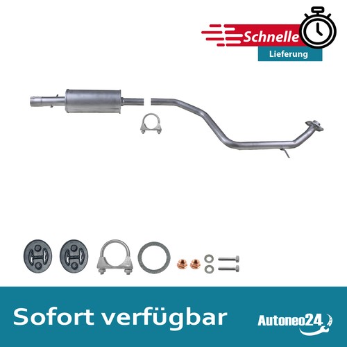 Mittelschalldämpfer für