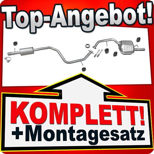Auspuff für mazda - mazda, i